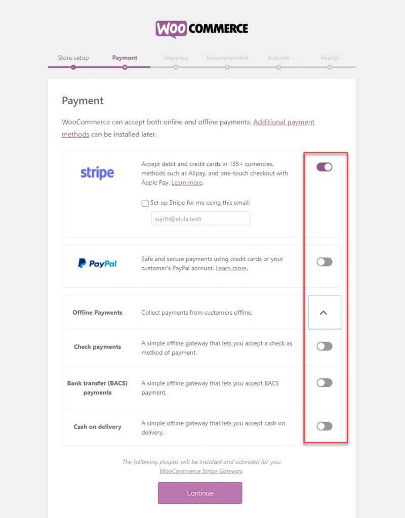WooCommerce Payment Option